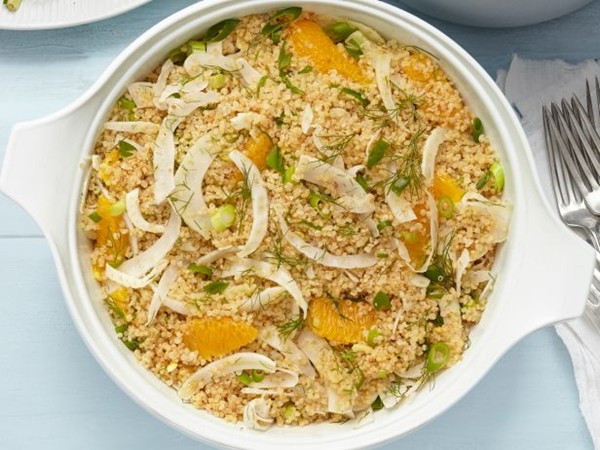 Citrus quinoa salad