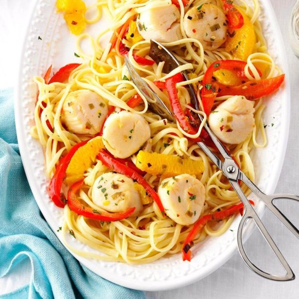 Citrus scallops