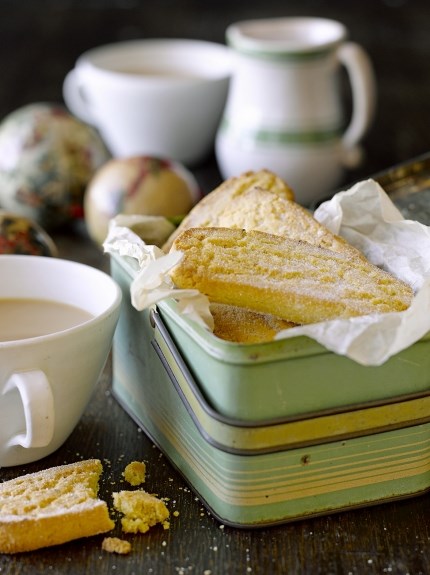 Citrus shortbread