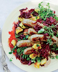 Citrus-spiced red cabbage