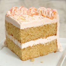 Citrus surprise grapefruit cake