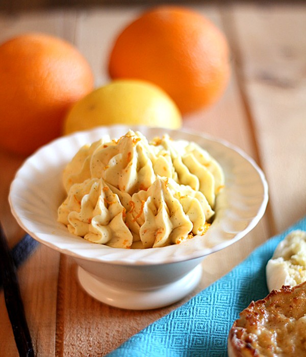 Citrus-vanilla bean butter