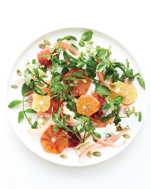 Citrus watercress salad