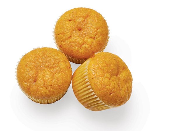 Citrus whole-wheat mini muffins