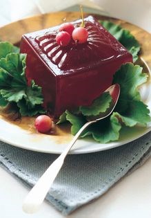 Citrus wine jelly