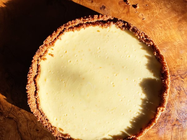 Citrusy cheesecake