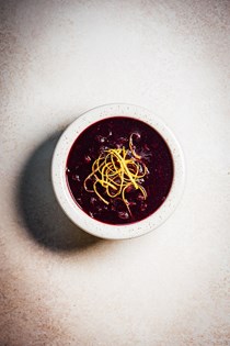 Citrusy cranberry chutney