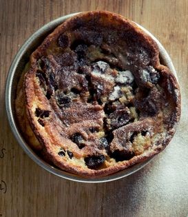 Clafoutis with cranberries