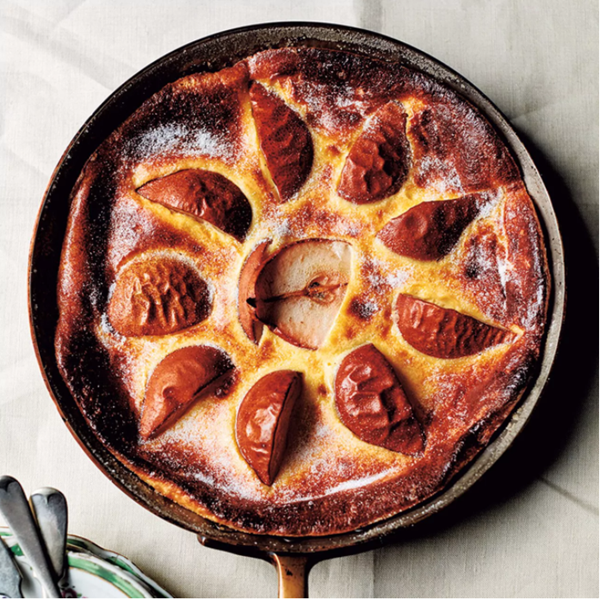 Clafoutis with pears