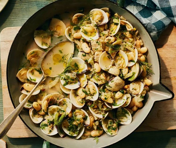 Clam, cannellini bean & fennel stew