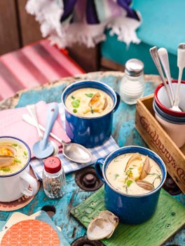 Clam chowder