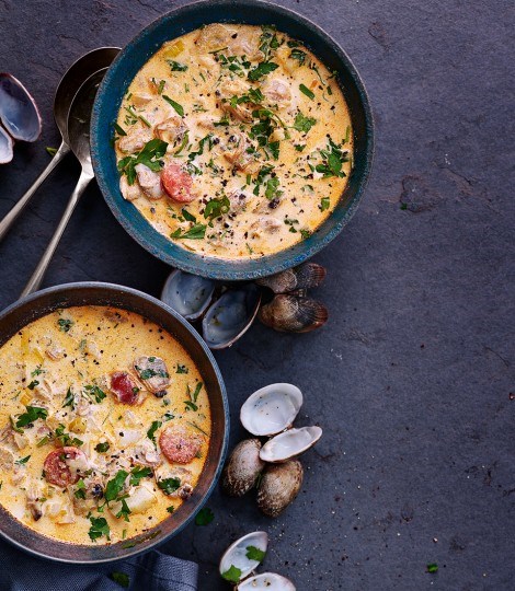 Clam chowder