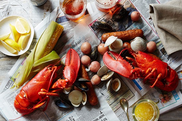Clambake at home without a recipe
