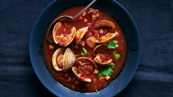 Clams arrabbiata