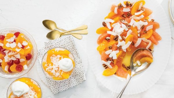 Classic ambrosia salad