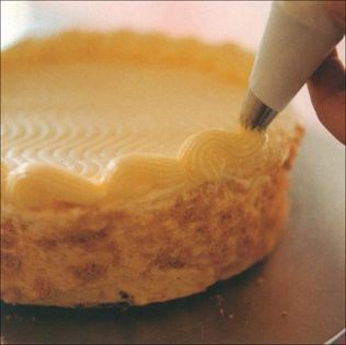 Classic American butter cake