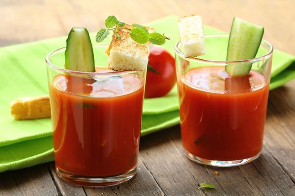 Classic Andalusian gazpacho
