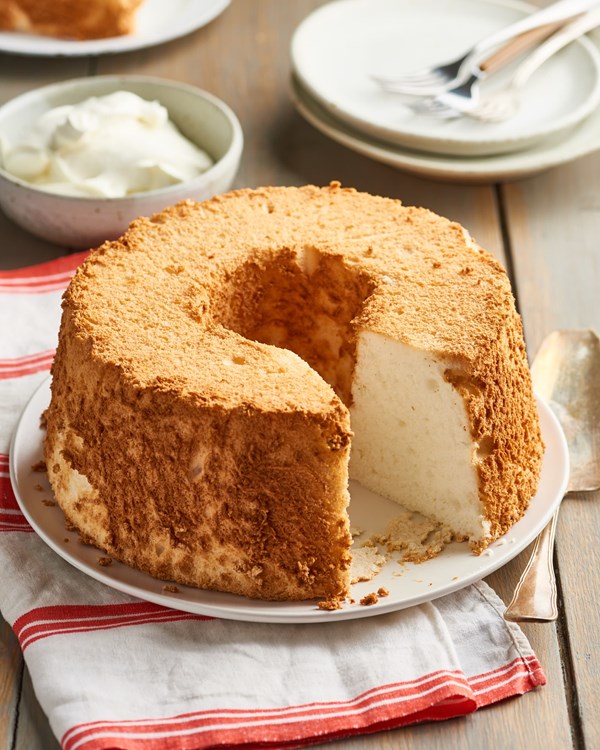 Classic angel food cake