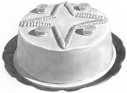 Classic banana chiffon cake