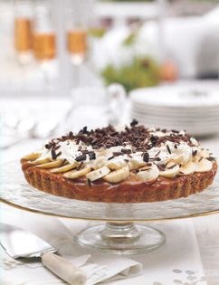 Classic banoffee pie