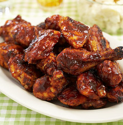 Classic barbecued chicken
