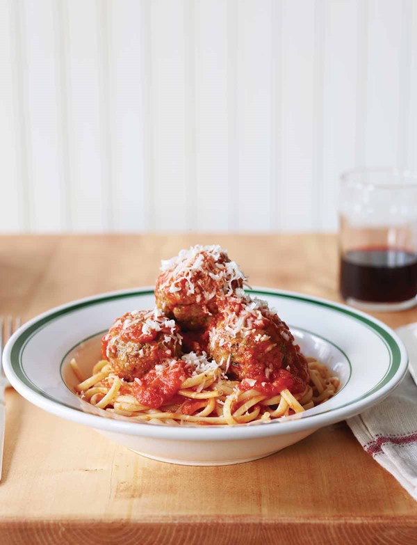 Classic beef meatballs