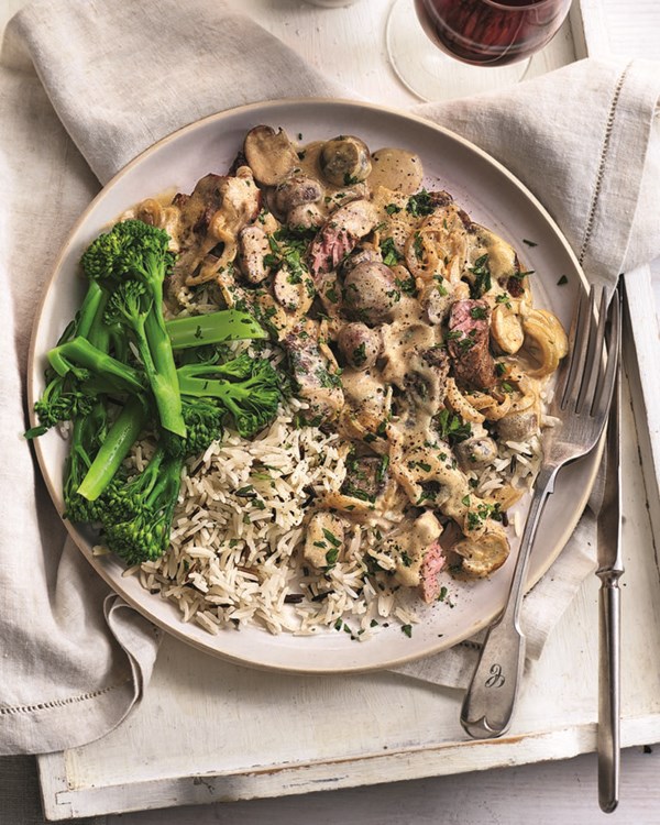 Classic beef Stroganoff