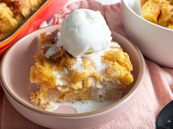 Classic bread pudding