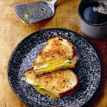 Classic breakfast grilled cheese