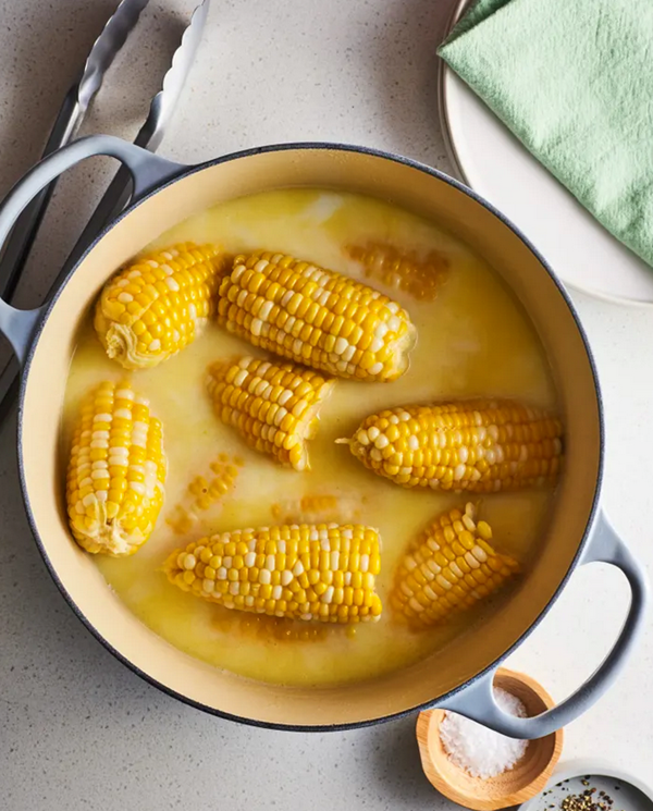 Classic butter bath corn