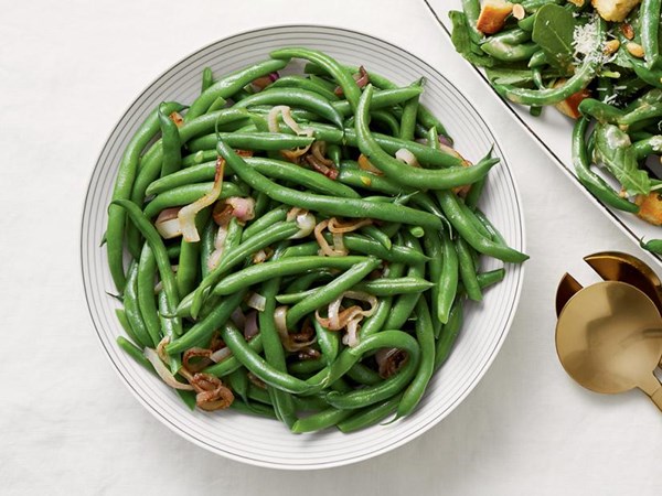 Classic buttered green beans 