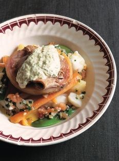 Classic calf's head (Tête de veau classique)