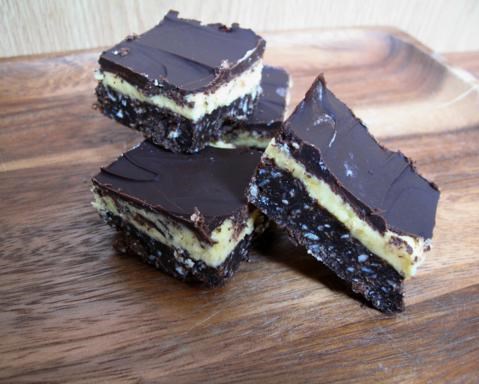 Classic Canadian Nanaimo bars