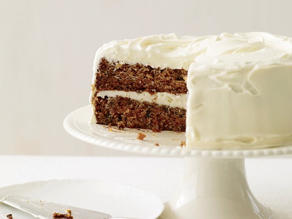 Classic carrot cake with fluffy cream cheese frosting [Jodi Elliott]