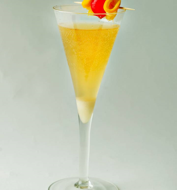 Classic Champagne cocktail