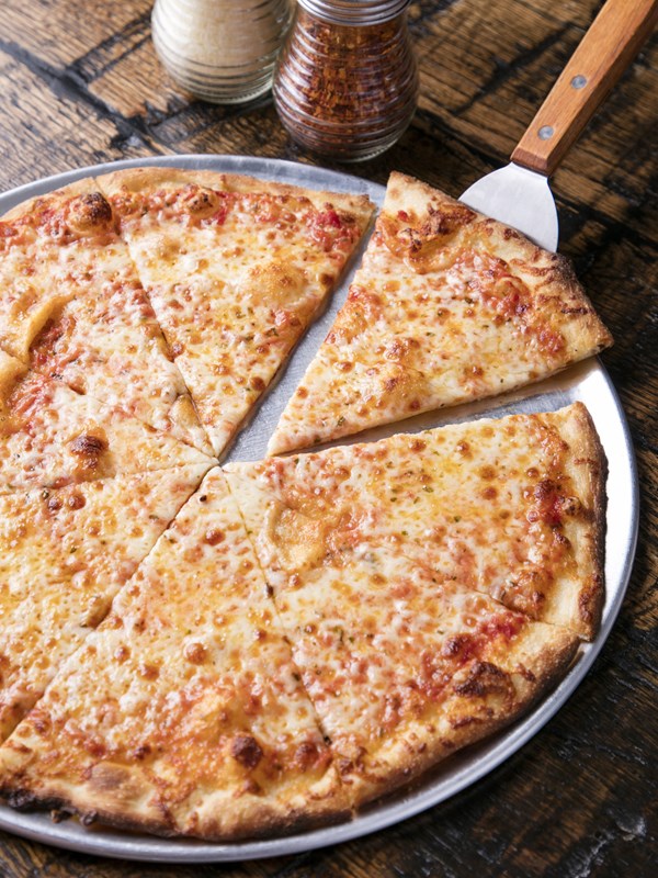 Classic cheese pizza