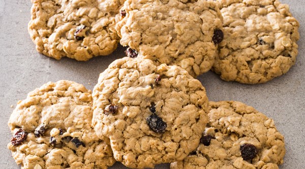 Classic chewy oatmeal cookies