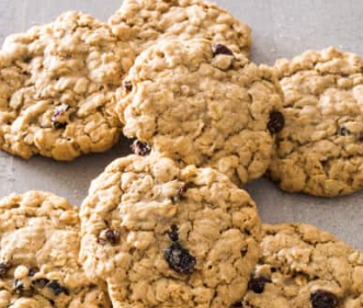 Classic chewy oatmeal cookies