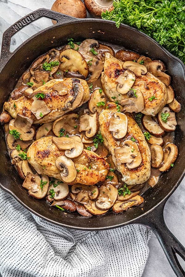 Classic chicken Marsala