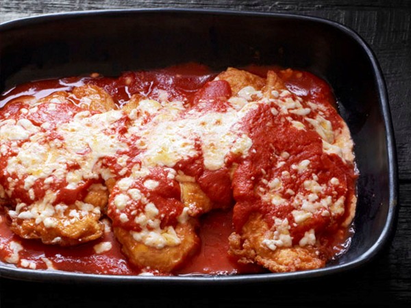 Classic chicken Parmesan