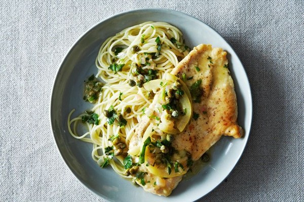 Classic chicken piccata