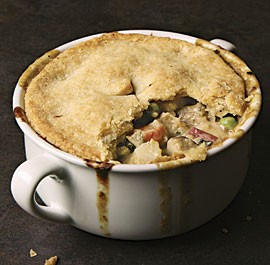 Classic chicken pot pie