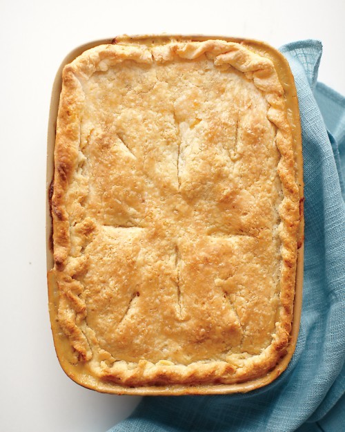 Classic chicken potpie