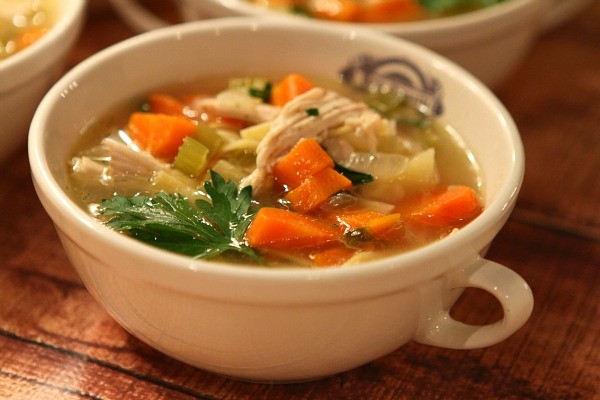 Classic chicken soup