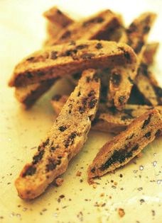 Classic chocolate chip biscotti