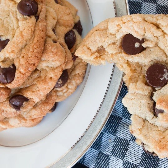 Classic chocolate chip cookie