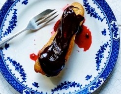 Classic chocolate eclairs