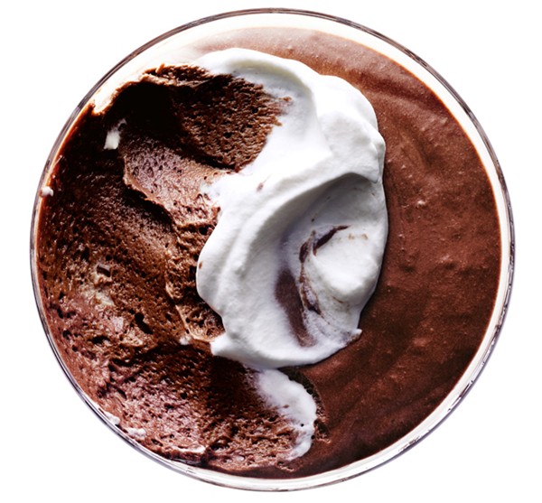 Classic chocolate mousse