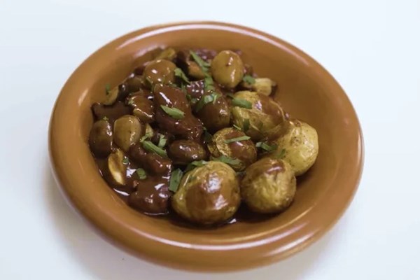 Classic coq au vin from Joy of Cooking
