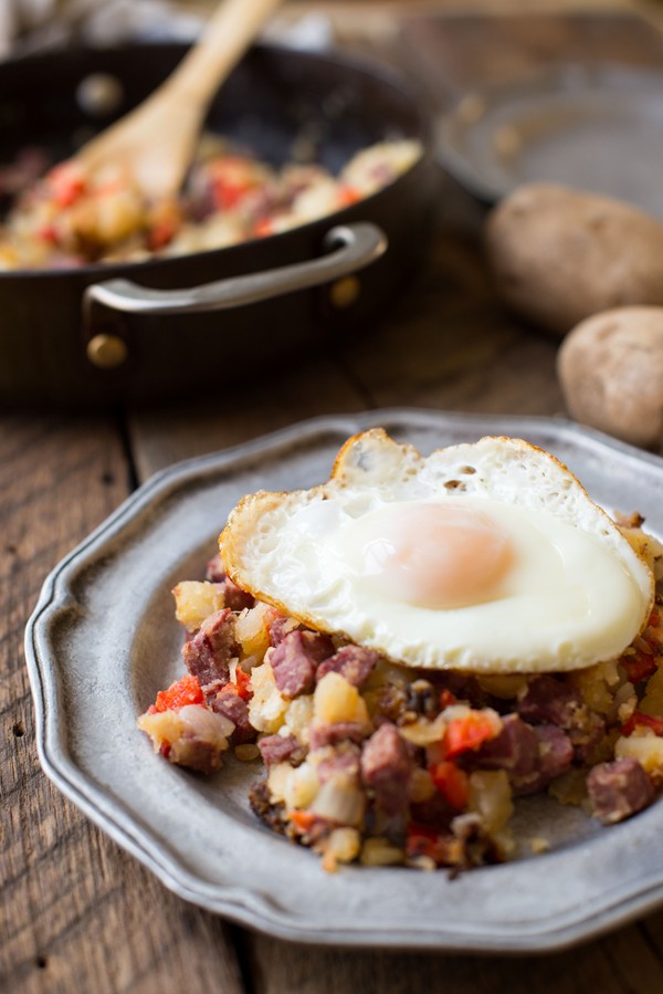 Classic corned beef hash